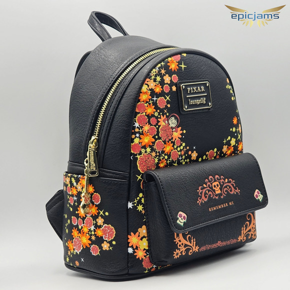 disney pixar coco loungefly mini backpack - Pepita Cosplay US Exclusive the deceased Ernesto de la Cruz Coco Die-Cut Party Flags Mini-Backpack